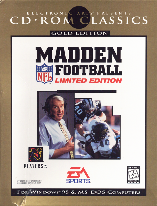 Madden NFL Football - Limited Edition box art