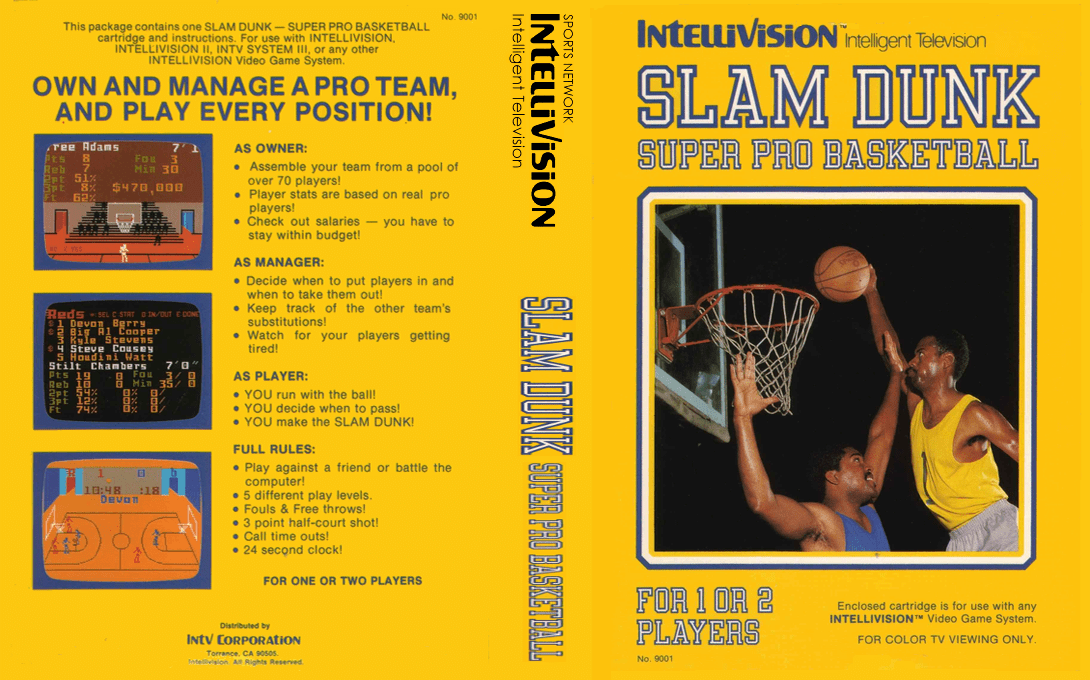 Slam Dunk - Super Pro Basketball — box-texture (WOR)