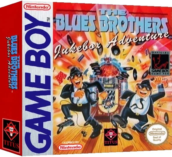 Blues Brothers, The - Jukebox Adventure — box-3D (EU)