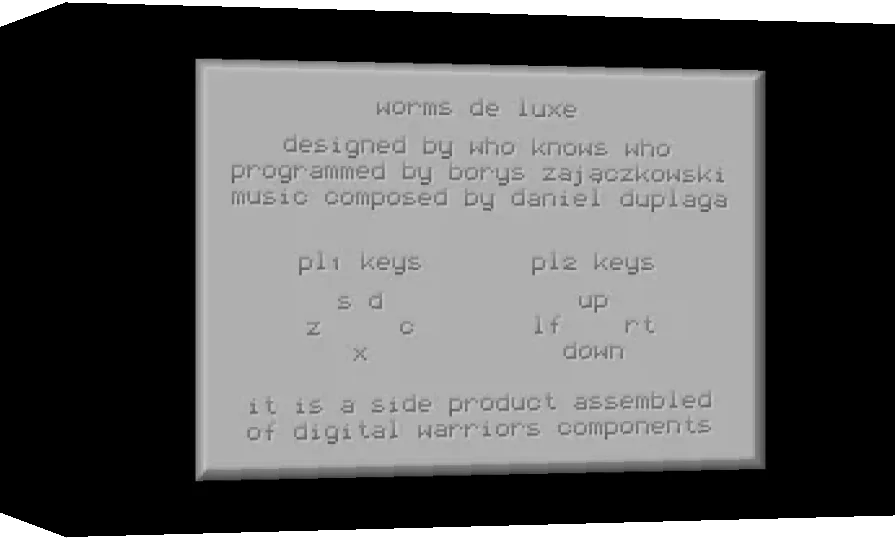 Worms De Luxe — box-3D (WOR)