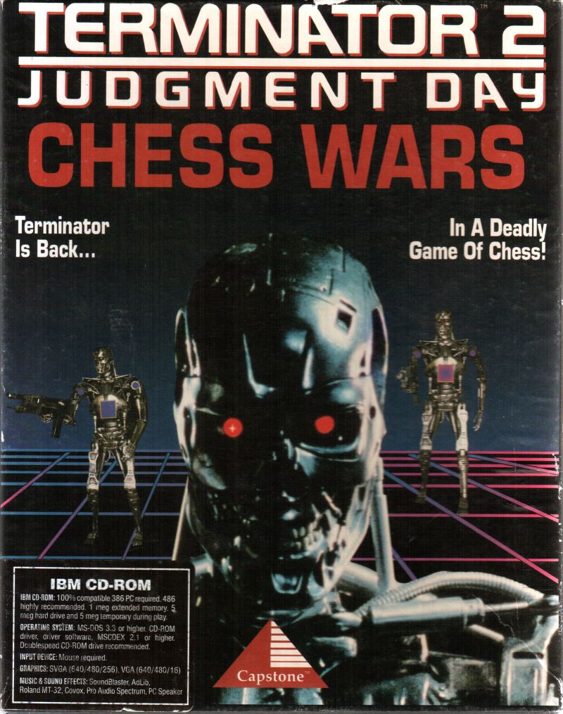 Terminator 2: Judgment Day - Chess Wars box art