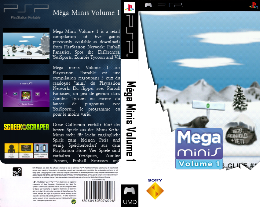 Mega Minis Volume 1 — box-texture (SS)