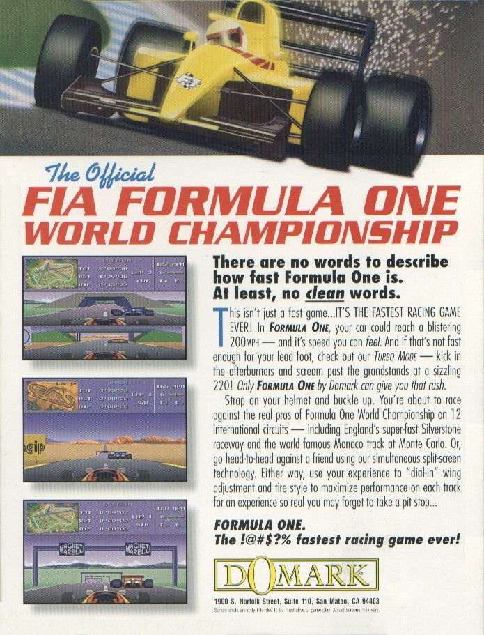 Formula One — box-2D-back (US)