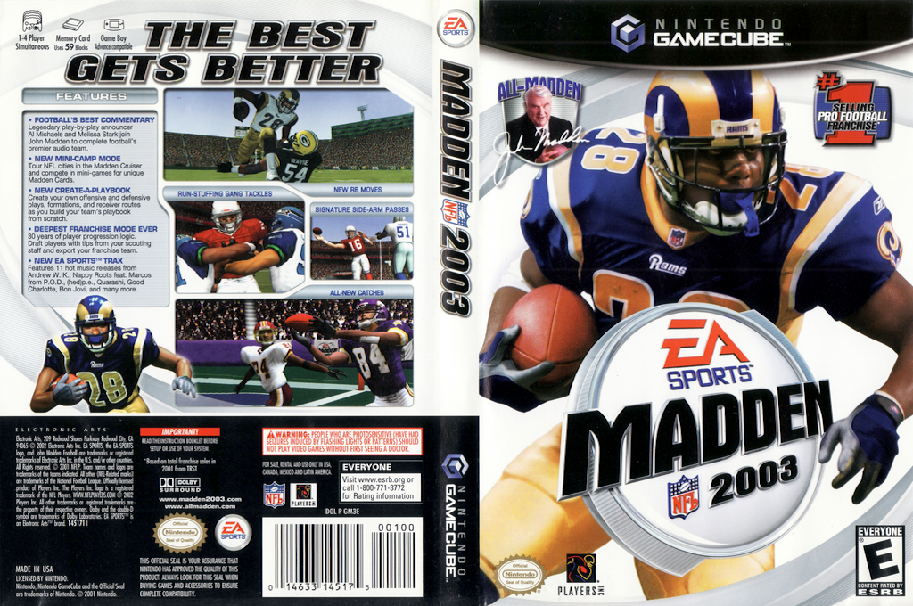 Madden NFL 2003 — box-texture (US)