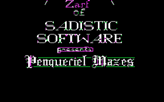 Penqueriel Mazes — sstitle (WOR)