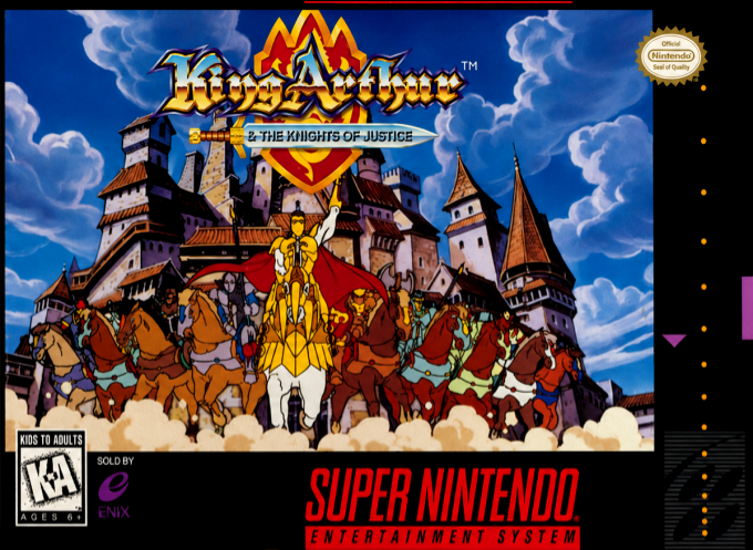 King Arthur And The Knights Of Justice box art
