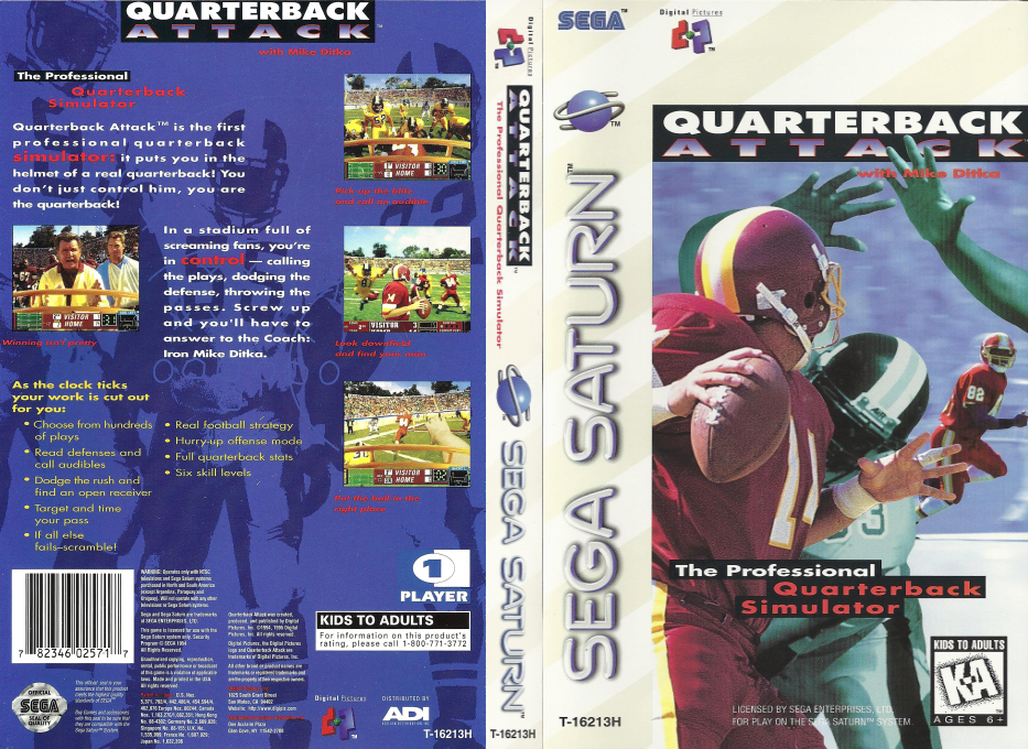 Quarterback Attack with Mike Ditka — box-texture (US)
