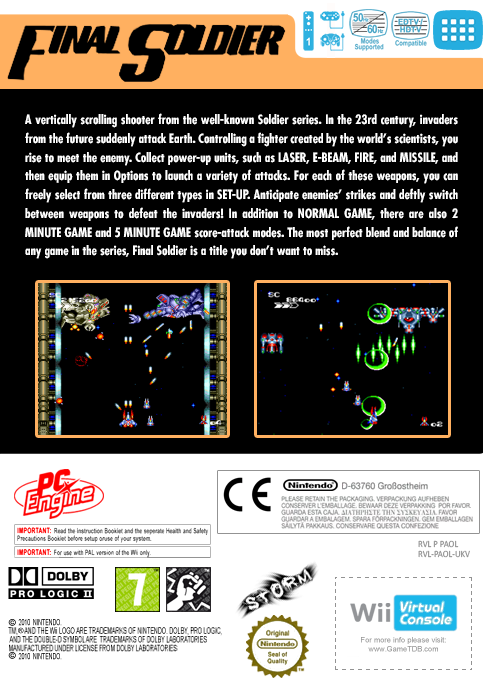 Final Soldier — box-2D-back (EU)