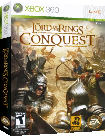 Lord of the Rings, The - Conquest — box-3D (US)