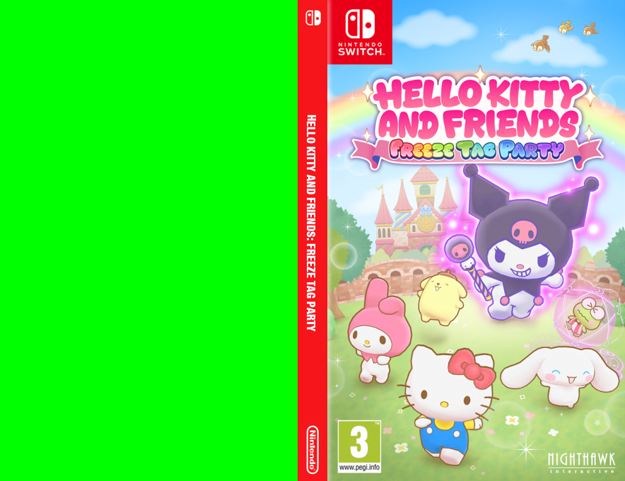 Hello Kitty and Friends - Freeze Tag Party — box-texture (EU)
