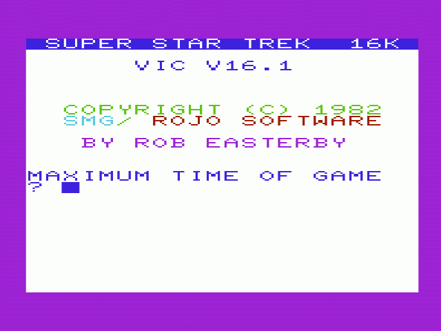 Super Star Trek — sstitle (WOR)