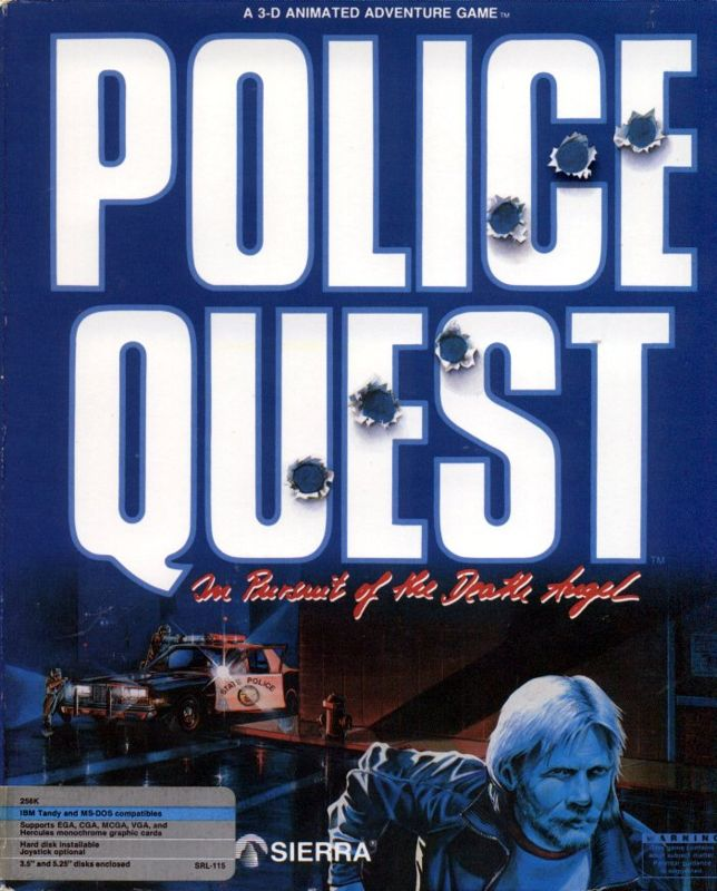 Police Quest - In Pursuit of the Death Angel box art