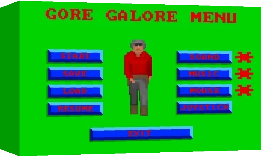 Gore Galore : The Breakout — box-3D (WOR)