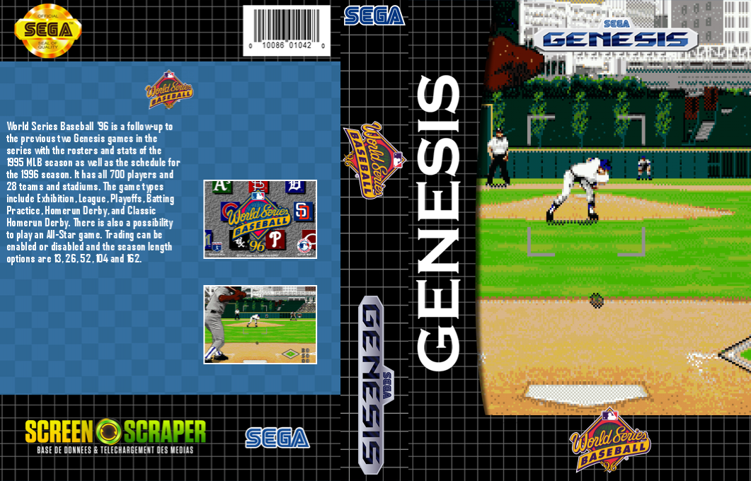 World Series Baseball '96 — box-texture (SS)