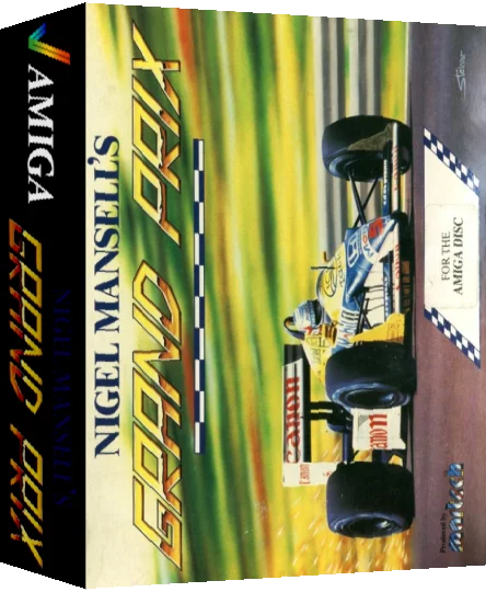 Nigel Mansell's Grand Prix — box-3D (EU)