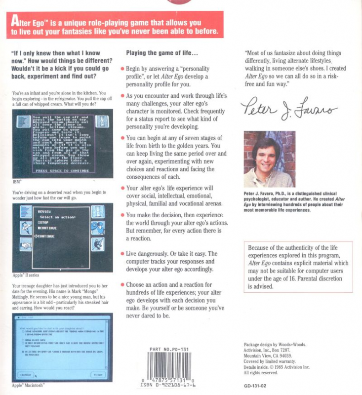 Alter Ego — box-2D-back (US)
