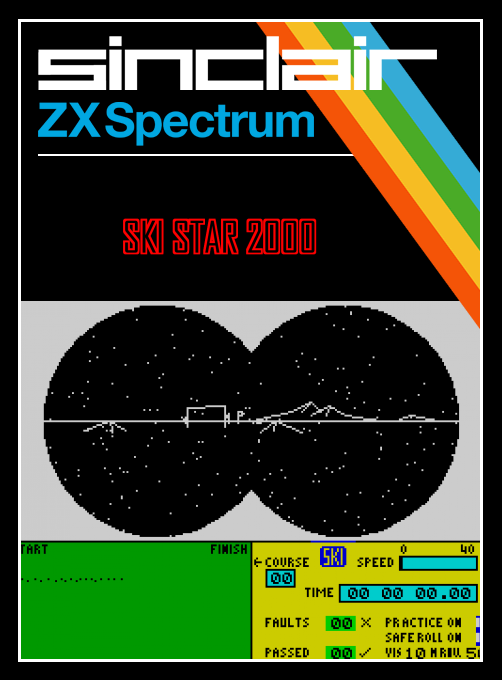 Ski Star 2000 — box-2D (SS)