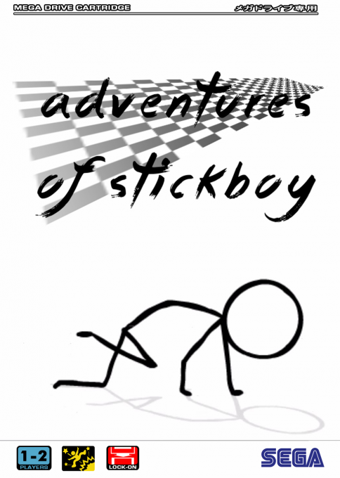 Adventures Of Stickboy — box-2D (JP)