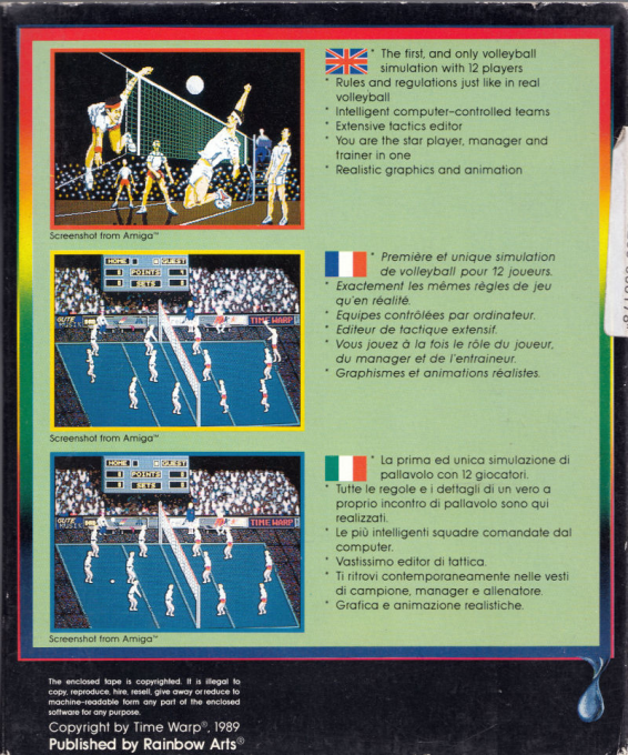 Volleyball Simulator — box-2D-back (EU)