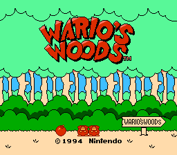 Wario's Woods — sstitle (WOR)