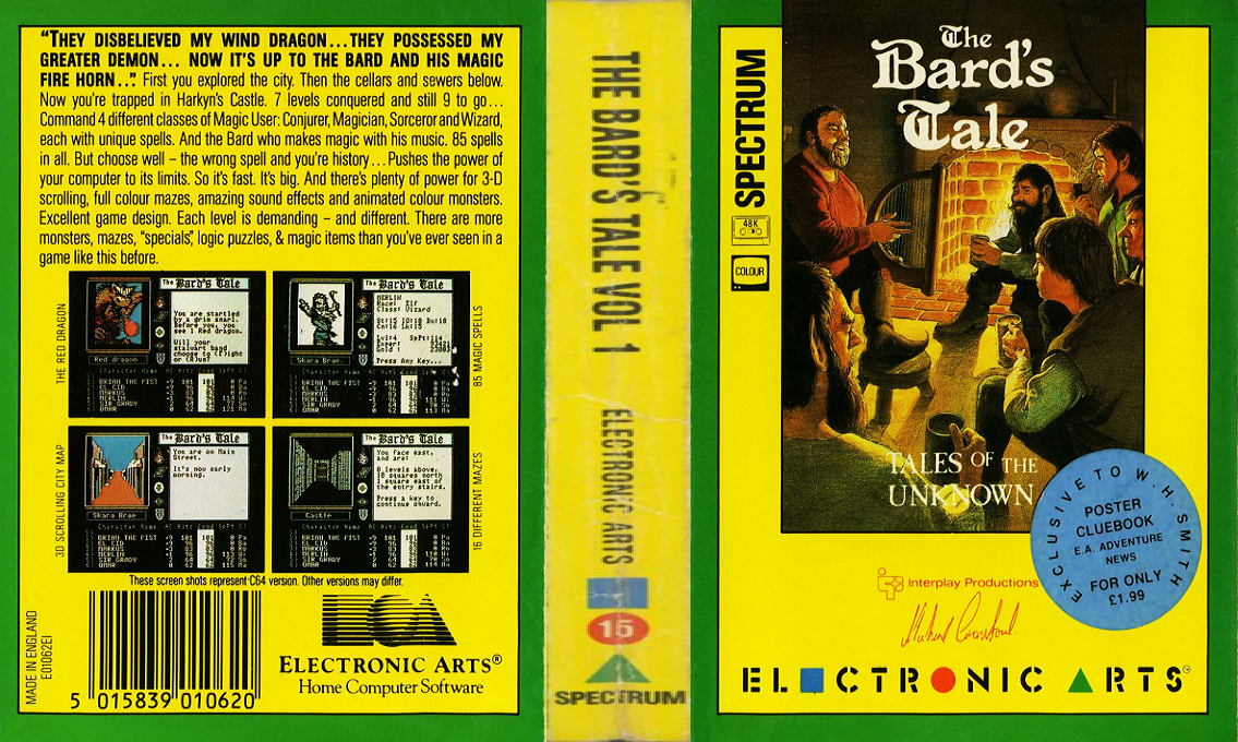 Bard's Tale, The — box-texture (EU)