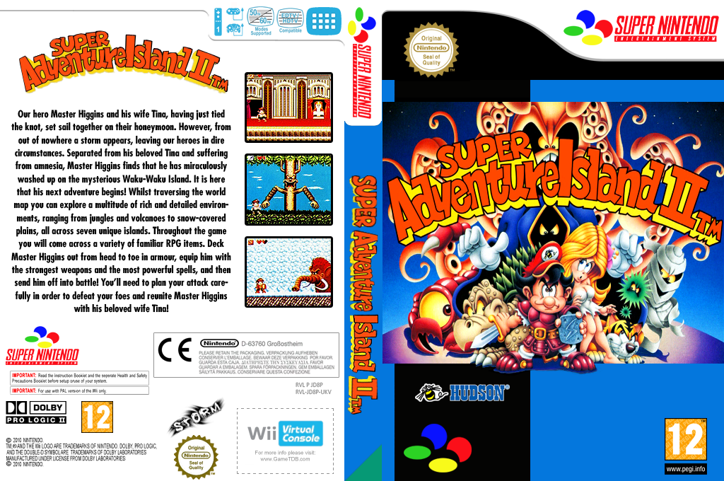 Super Adventure Island 2 — box-texture (EU)