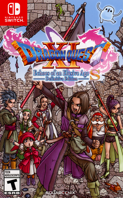 Dragon Quest 11 S - Echoes Of An Elusive Age - Definitive Edition box art