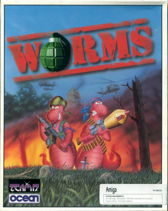 Worms box art