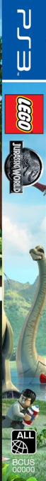 LEGO Jurassic World — box-2D-side (US)