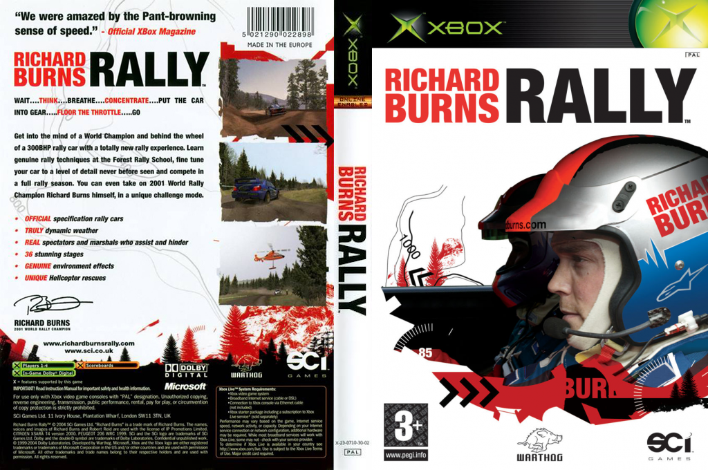 Richard Burns Rally — box-texture (EU)