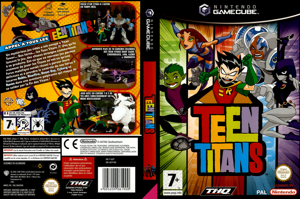 Teen Titans — box-texture (FR)
