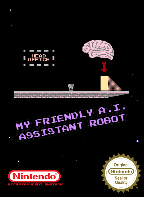 My Friendly A.I. Assistant Robot box art