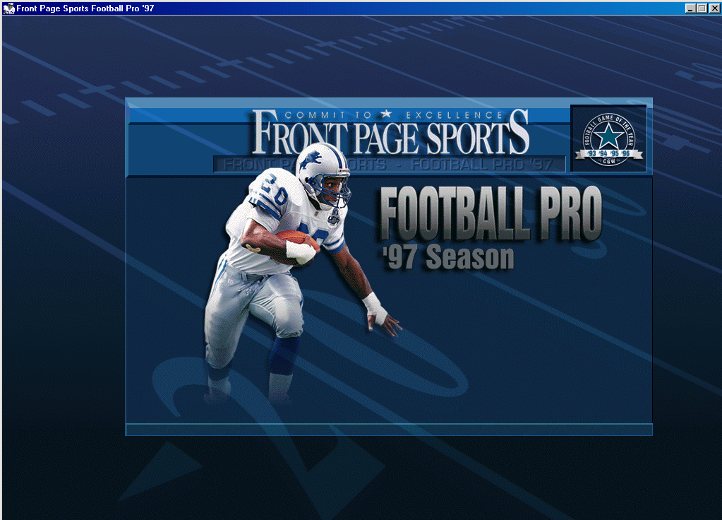 Front Page Sports: Football Pro '97 — sstitle (WOR)