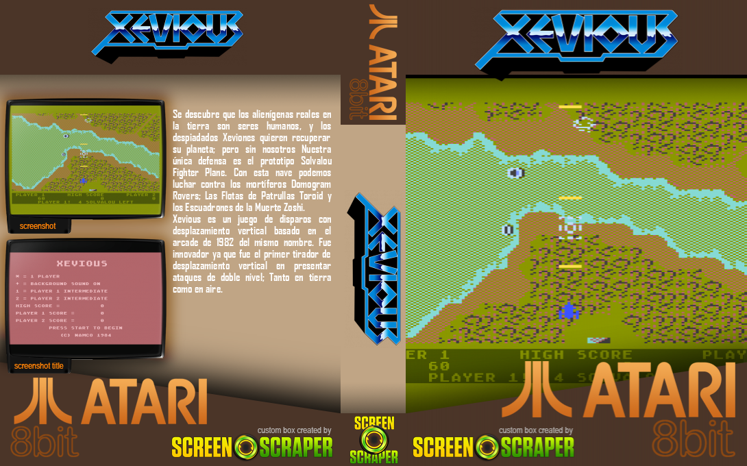 Xevious — box-texture (SS)