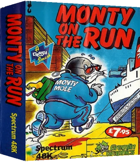 Monty On The Run — box-3D (EU)