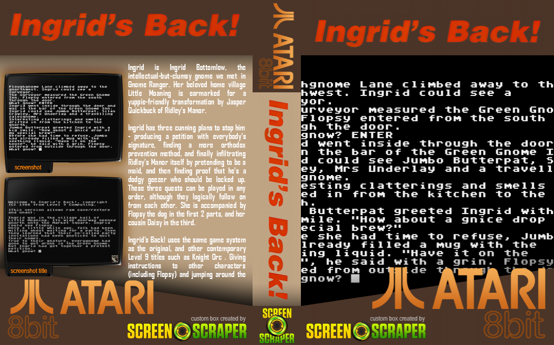 Ingrid's Back! — box-texture (SS)