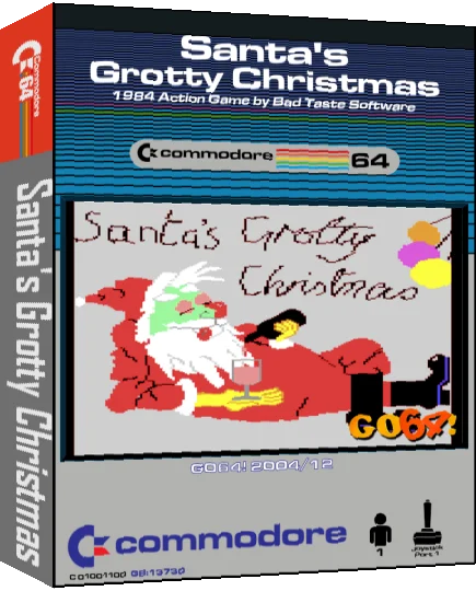 Santa's Grotty Christmas — box-3D (CUS)