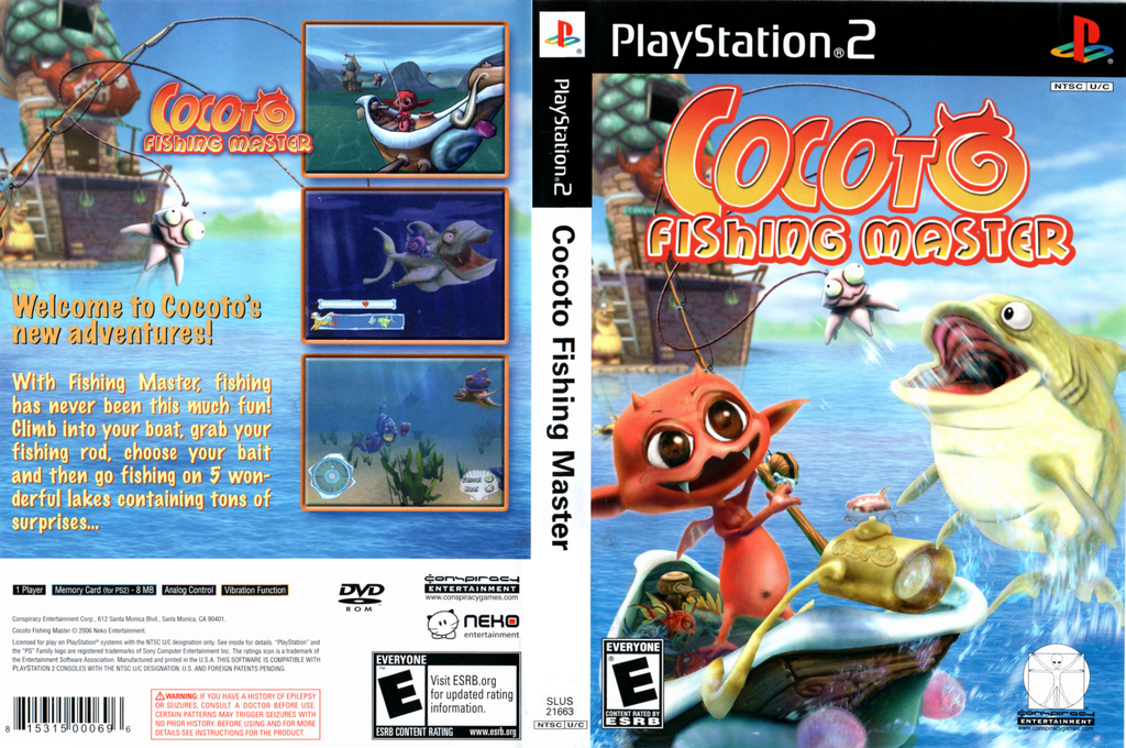Cocoto Fishing Master — box-texture (US)