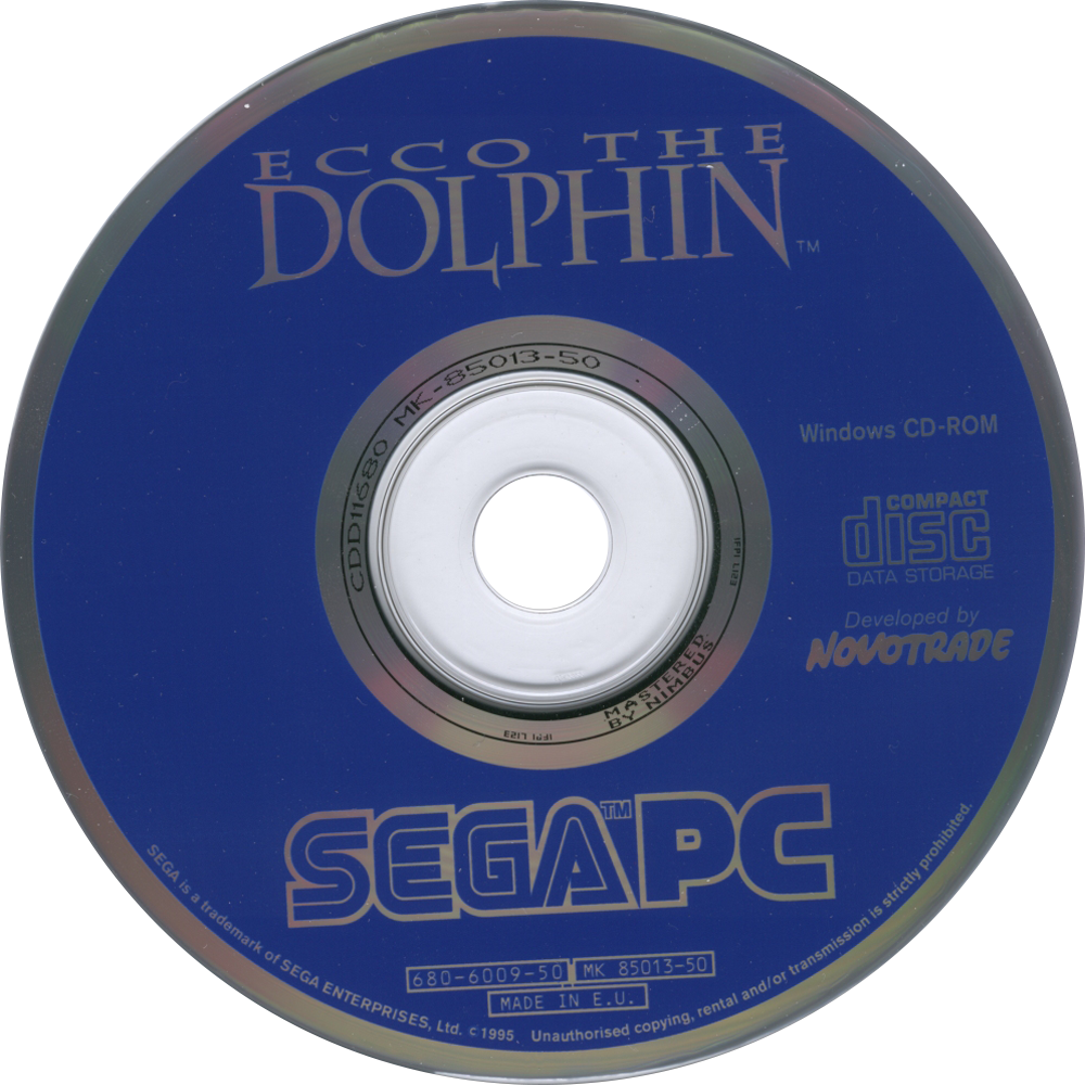 Ecco the Dolphin — support-2D (US)