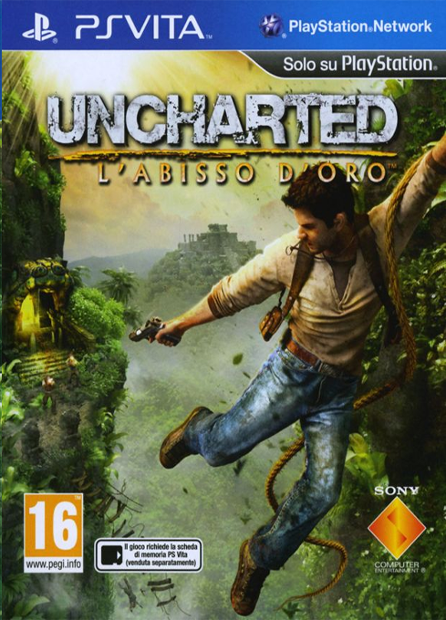 Uncharted - Chizu Naki Bouken no Hajimari — box-2D (IT)