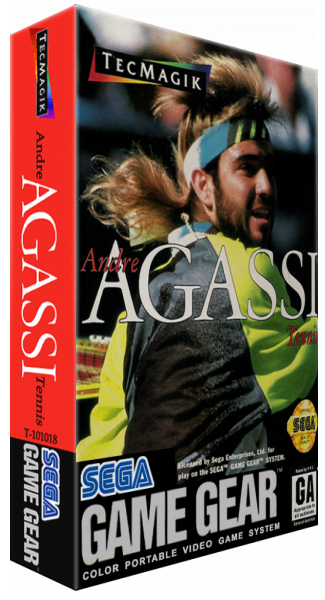 Andre Agassi Tennis — box-3D (US)