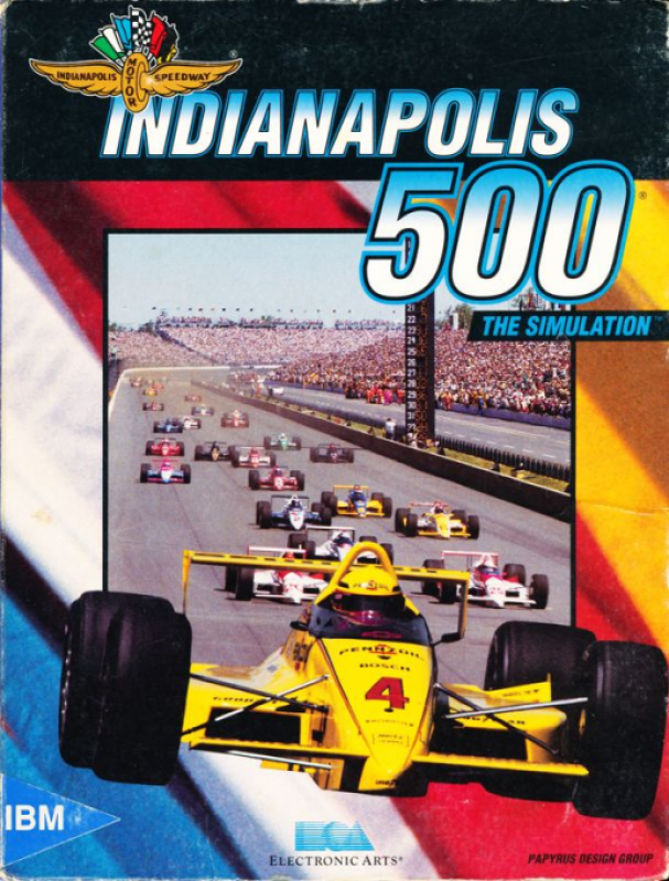 Indianapolis 500 - The Simulation box art