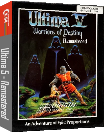 Ultima 5 - Remastered — box-3D (CUS)