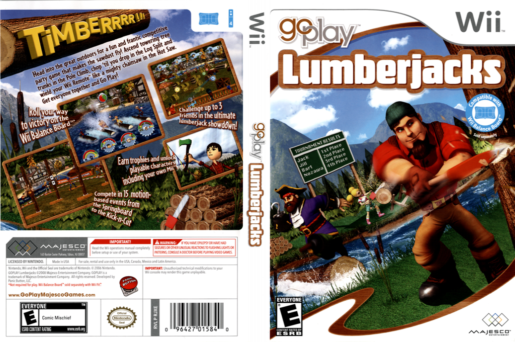 Go Play - Lumberjacks — box-texture (US)