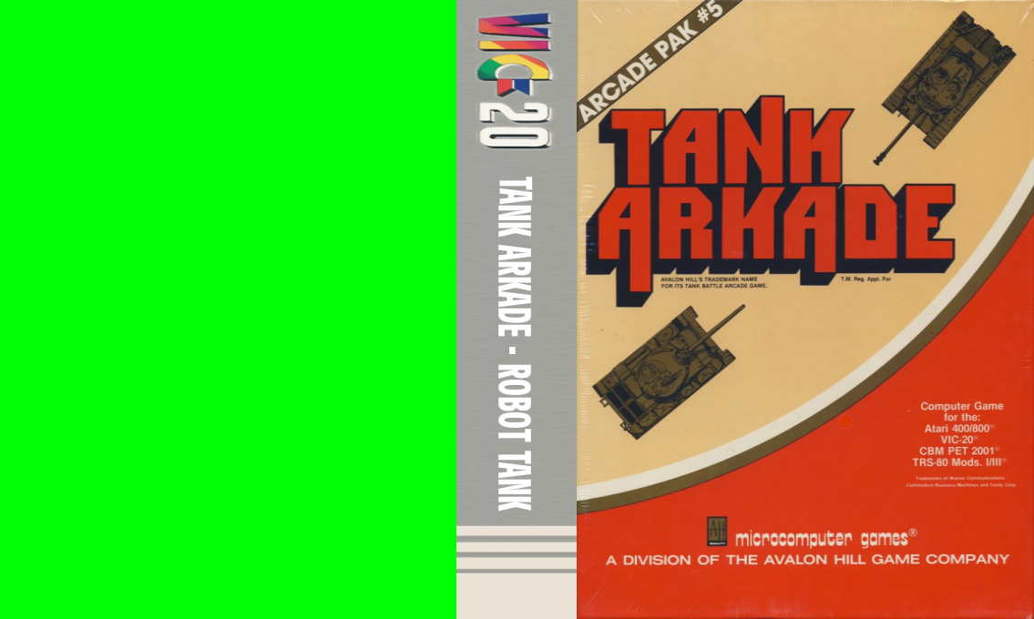 Tank Arkade - Robot Tank — box-texture (EU)
