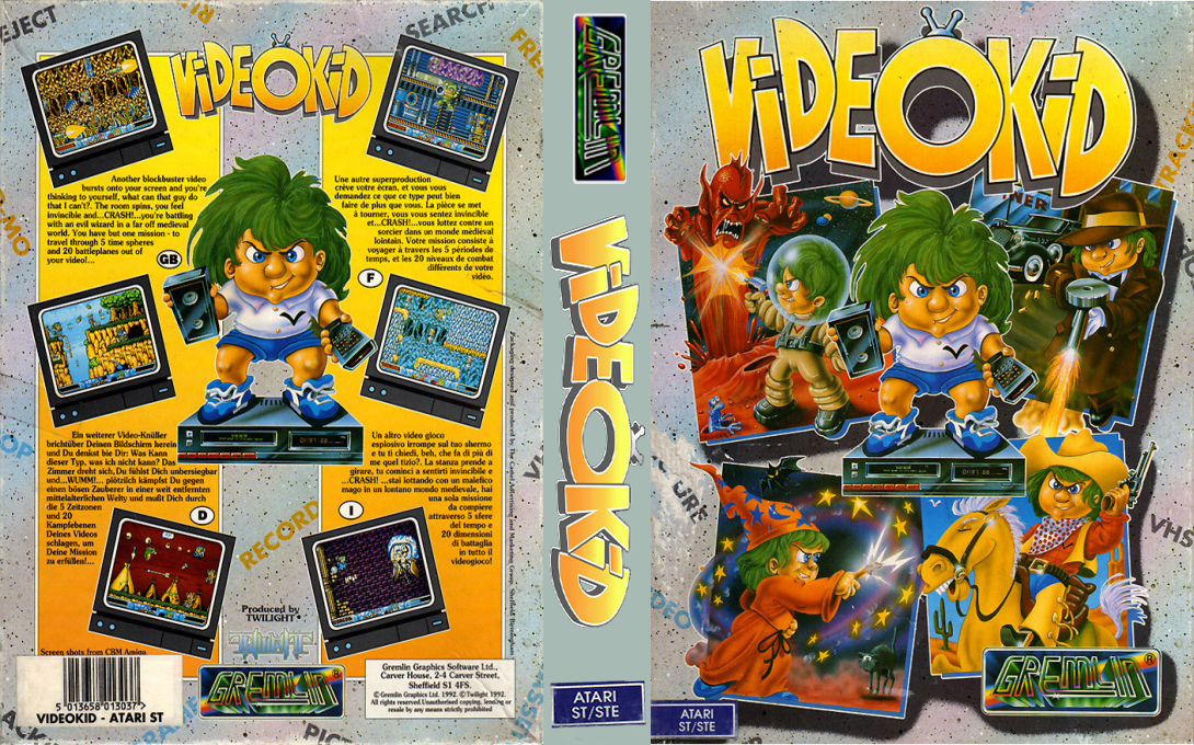 Videokid — box-texture (EU)