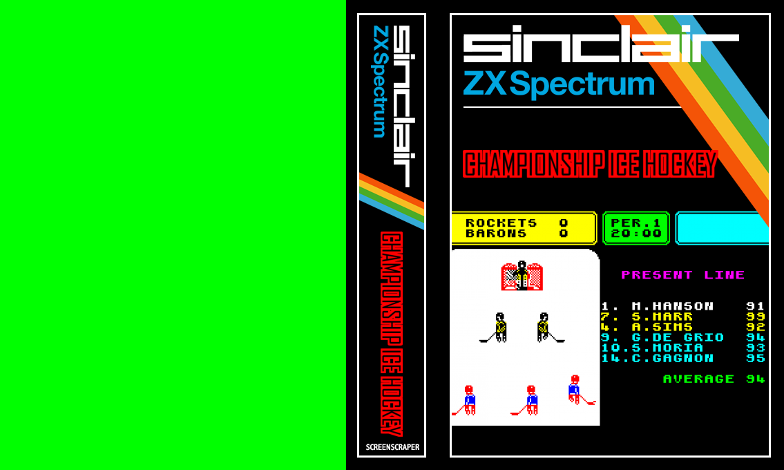 Championship Ice Hockey — box-texture (SS)