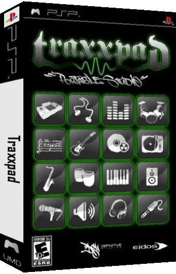 Traxxpad - Portable Studio — box-3D (US)