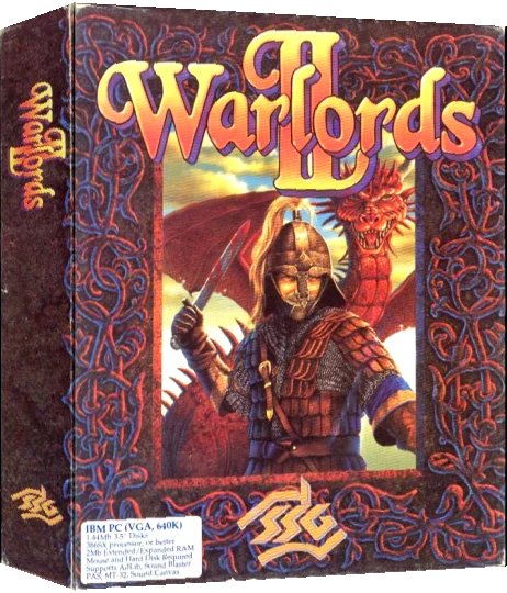 Warlords 2 — box-3D (US)