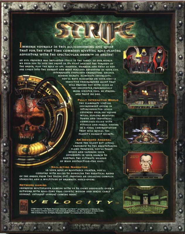 Strife — box-2D-back (US)
